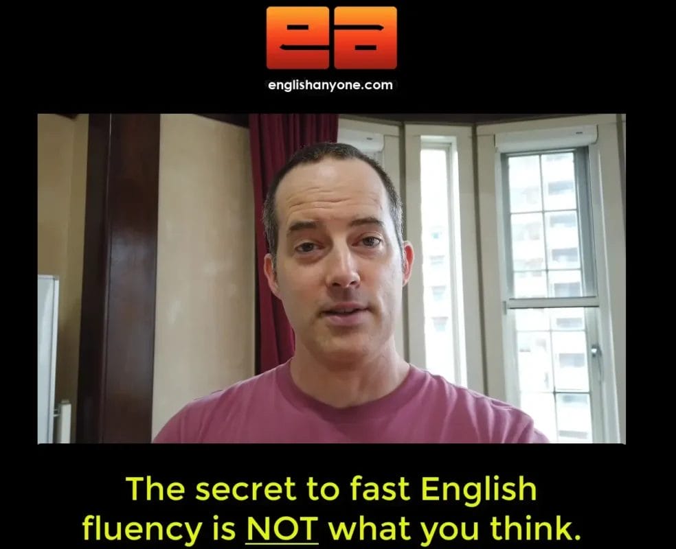 The secret to fast English fluency is not what you think