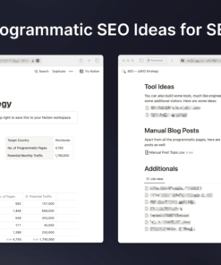 UntalkedSEO - Programmatic SEO Ideas for SEO Niche