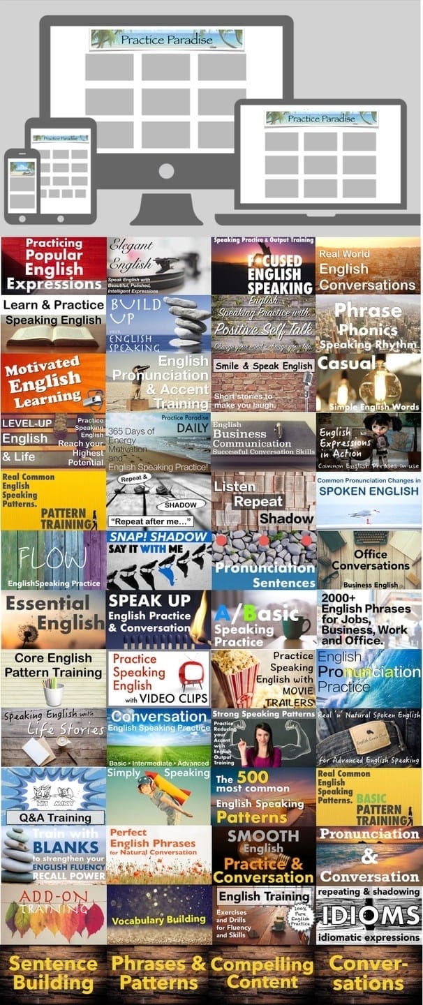 English Paradise Courses Treasure Chest