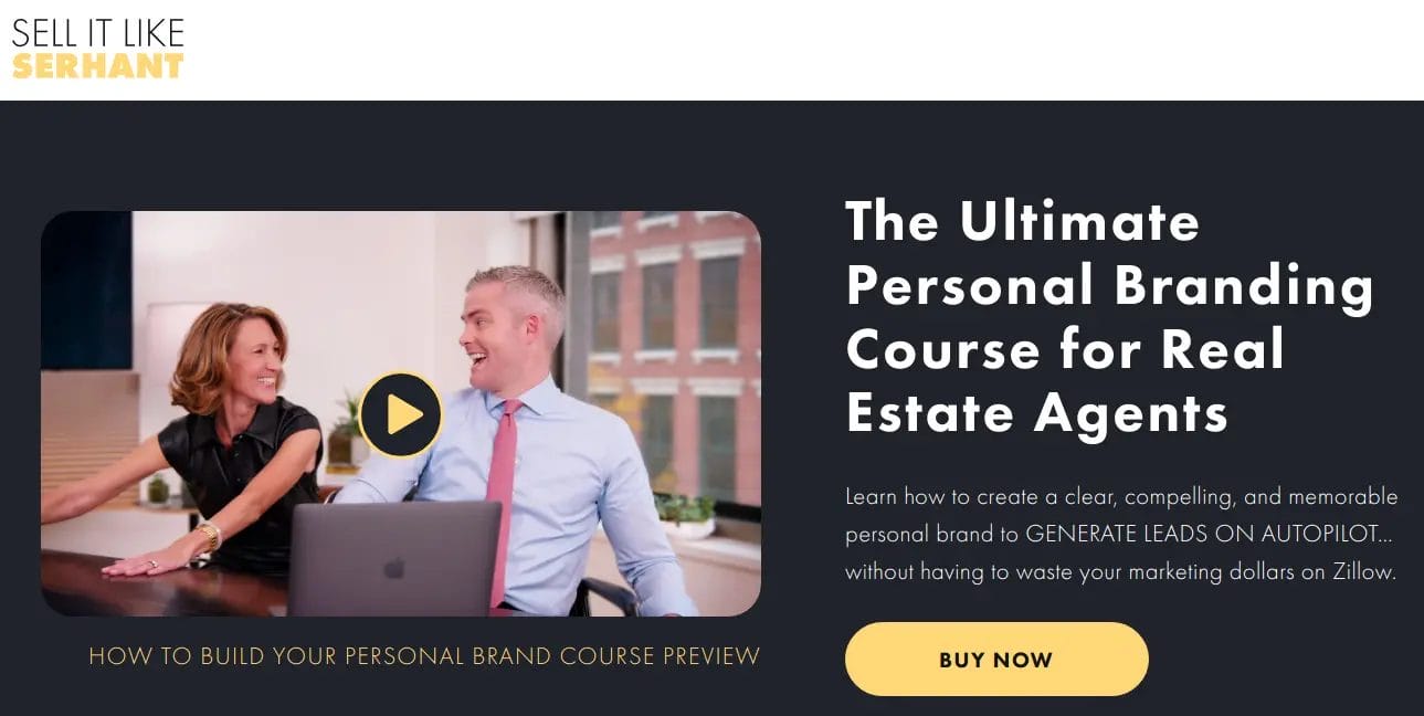 Ryan Serhant – The Ultimate Personal Brand Course Download