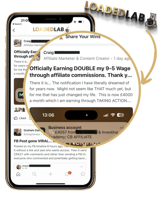 loaded lab on mobile phone