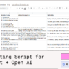 Arikesavan - Article Writing Script for Google Sheet + Open AI DOWNLOAD
