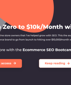 Ecommerce SEO Bootcamp Course Download