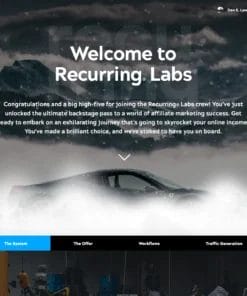 Recurring Labs - One-Page Website Download