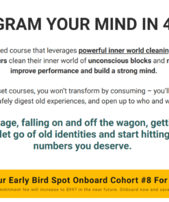 Tej Dosa – Clean Your Inner World- Reprogram Your Mind In 45 Days Download