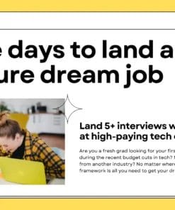 Three Days to land a 6-Figure Dream Job in Tech Download