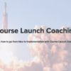 Cody Burch – Course Launch Coaching