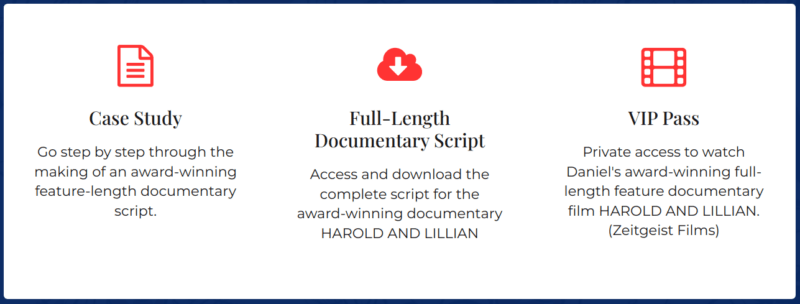 Daniel Raim – Documentary Storytelling Bonuses