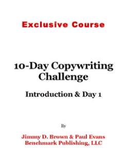 Jimmy D. Brown – 10 Day Copywriting Challenge