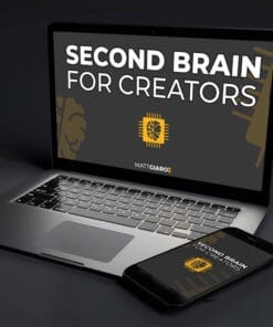 Matt Giaro – Second Brain For Content Creators - Course Download