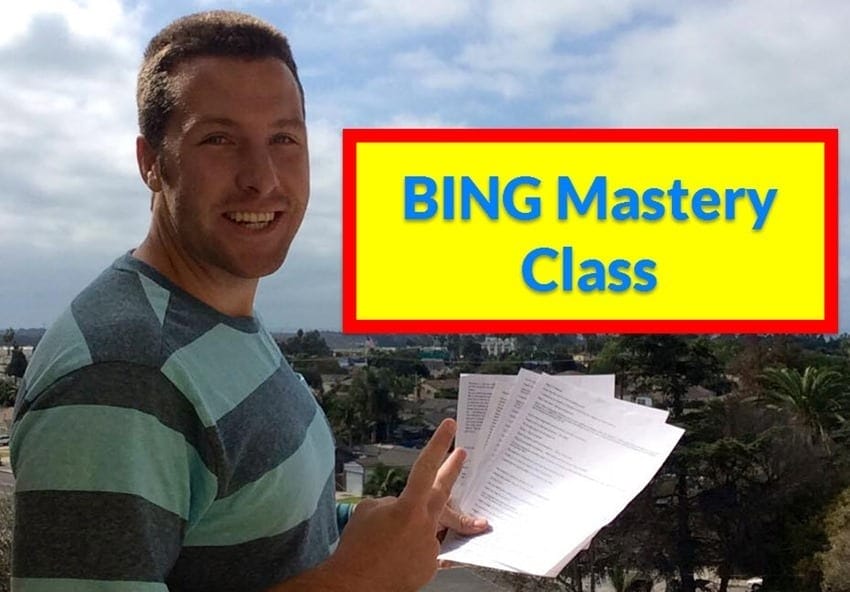 Scott Raley – BING Mastery Class