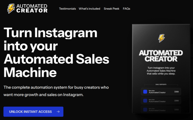 Steve Mellor – Automated Creator Course Complete Training Download