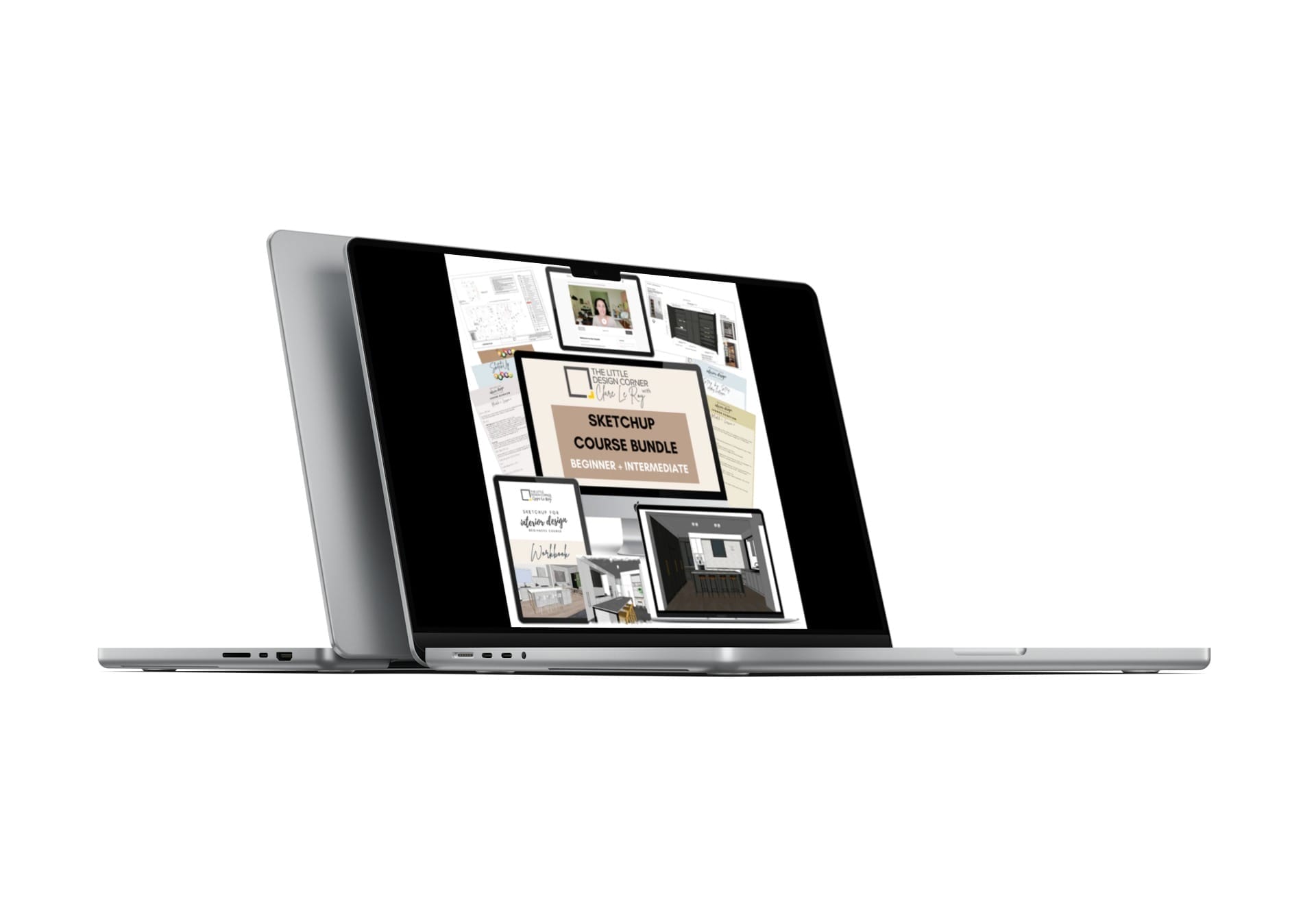 Clare Le Roy – SketchUp Beginner + Intermediate Course Bundle DOWNLOAD