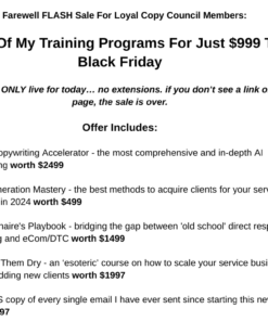 Zarak – Black Friday All Courses Bundle Download