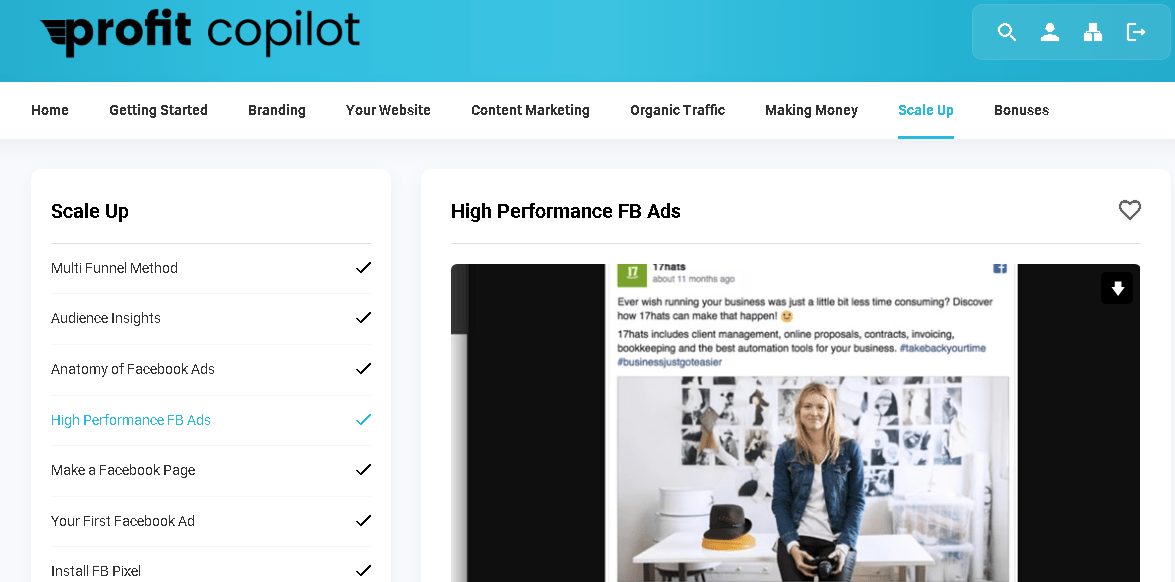 Course Content - Mick Meaney - Super Affiliate Newbie Guide