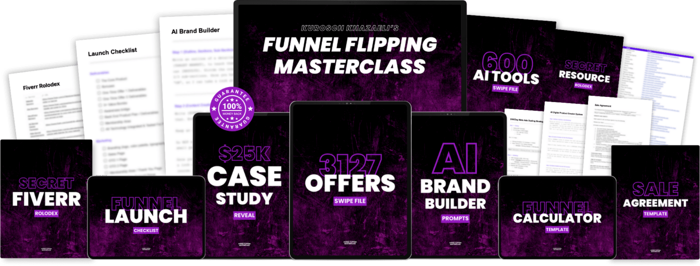 Download Kurosch Khazaeli - Funnel Flipping Masterclass