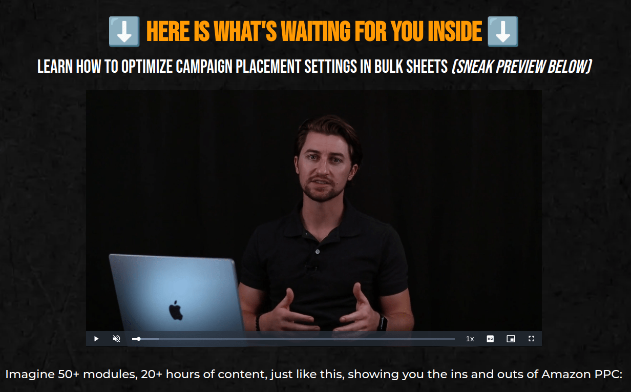 Download Stephen Noch and Andrew Bailiff – That Amazon Ads Masterclass
