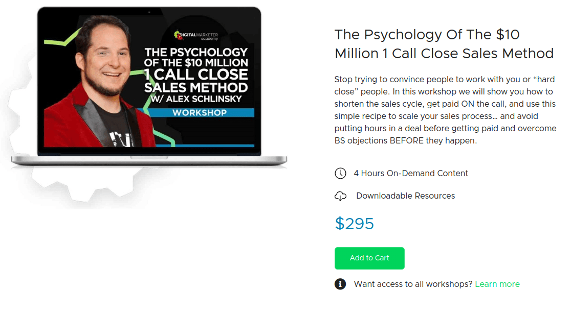 Download The Psychology Of The $10 Million 1 Call Close Sales Method