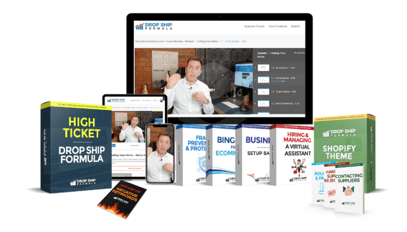 Download Simon Vernon - Drop Ship Formula High-Ticket Program