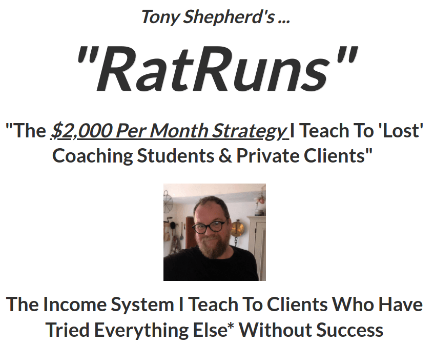 Download Tony Shepherd - RatRuns