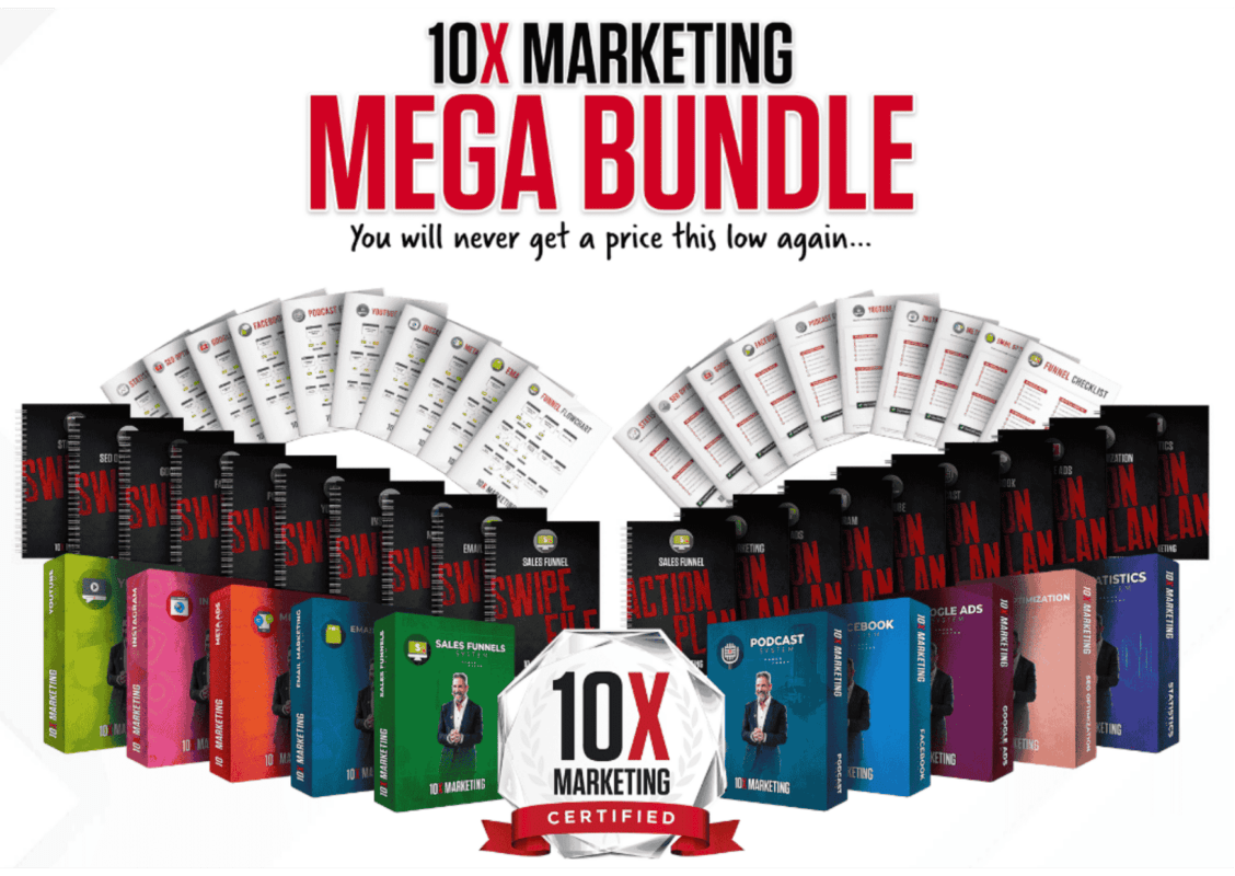 Download Grant Cardone - 10x Marketing Mega Bundle