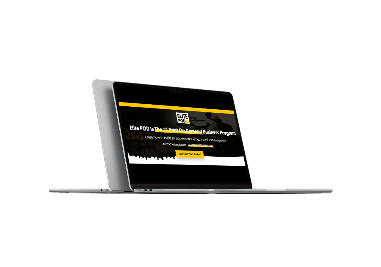 Jesse Anselm – Elite POD Course + Playbook