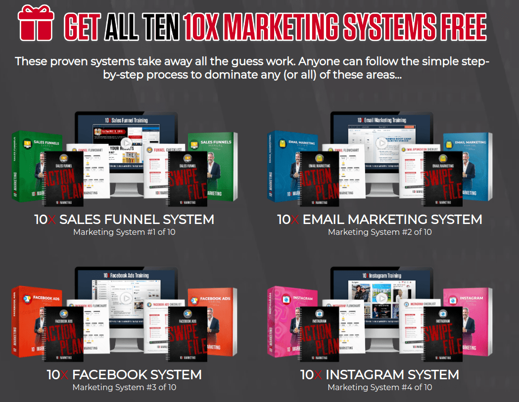 Get All 10x Marketing Systems Free
