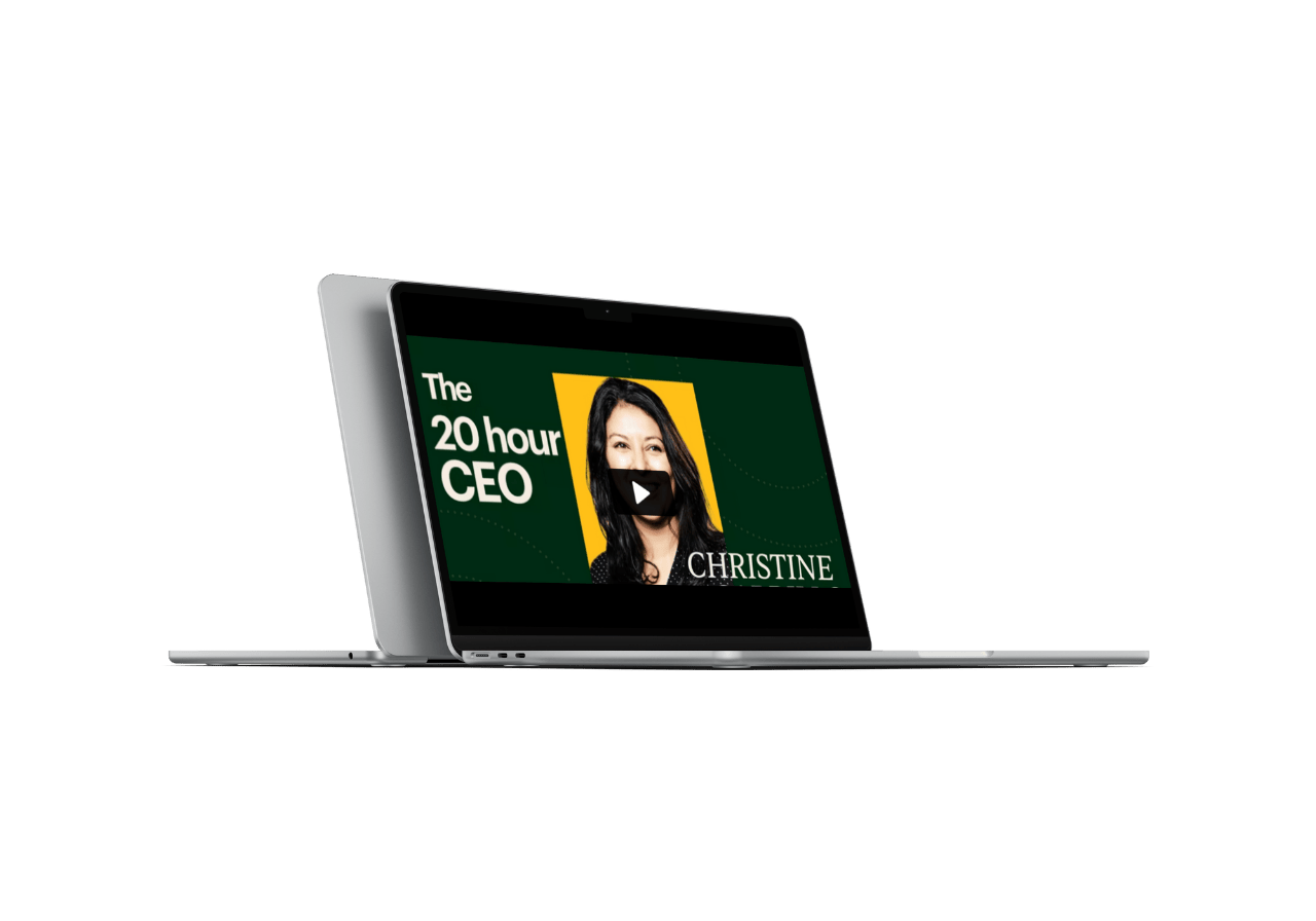 Christine Carrillo – The 20 Hour CEO