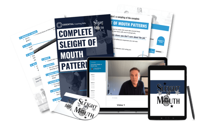 Doug O’Brien - Sleight of Mouth Group Study Program