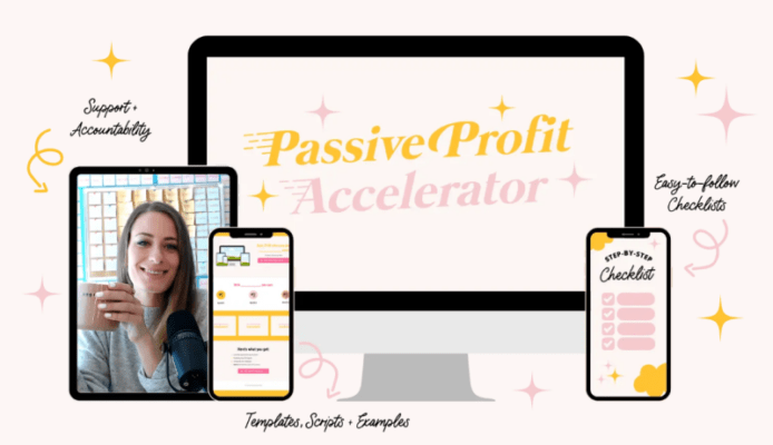 Download Louise Henry - Passive Profit Accelerator+Uplevel With Asana