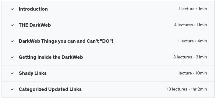 exploring the darkweb || all links reveal || table of content