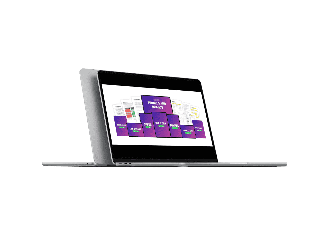 kurosch khazaeli - how i make $1k-$10k+ per day with faceless funnels - oto 123