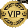 vip membership badge