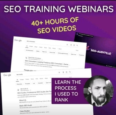 Download Daniel Foley Carter – SEO Webinar Bundle