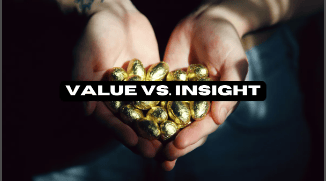 Value vs Insight