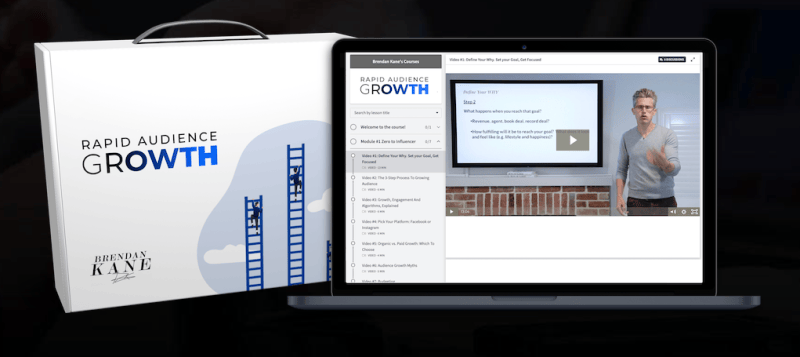 Download Brendan Kane – Rapid Audience Growth Course