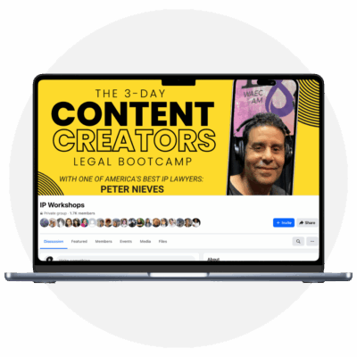 Download PETER NIEVES (Attorney) - The 3-Day Content Creators Legal Bootcamp
