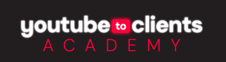 Youtube to Clients Academy Banner