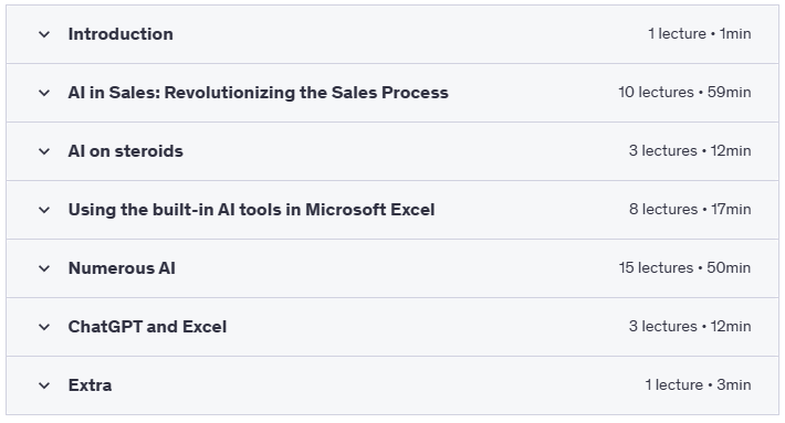 Ai tools to supercharge your business, go beyond chatGPT Course Content