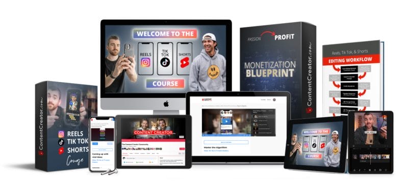 Download ContentCreator – Reels, Tik tok, & Shorts Course