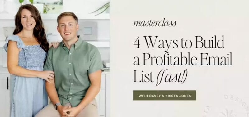 Download Davey and Krista – Grow a Profitable Email List