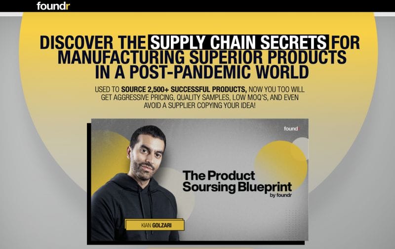 Download Kian Golzari (Foundr) – The Product Sourcing Blueprint