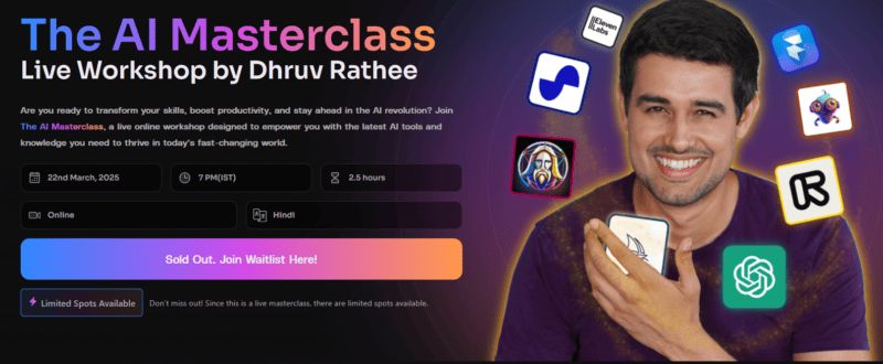 Dhruv Rathee - The AI Masterclass Live Workshop Download