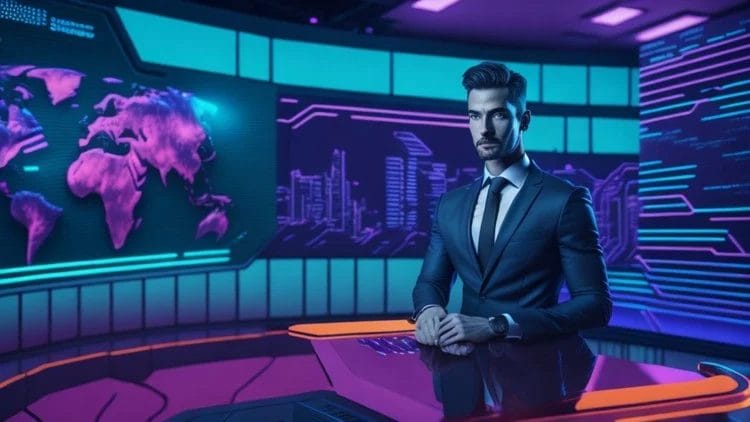 Download Automating Journalism - Make News Channel with AI Presenters