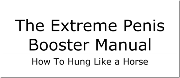 Download James Pereira – Extreme Penis Booster