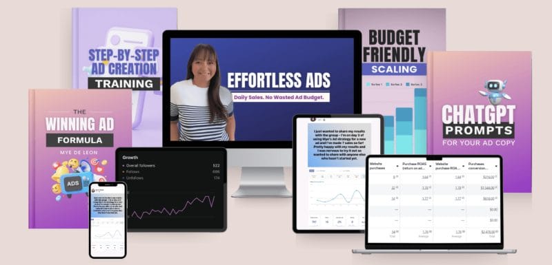 Download Mye De Leon - Effortless Ads