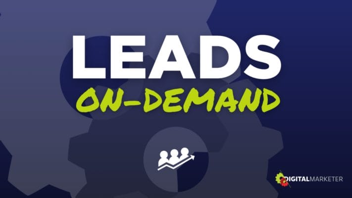 leads on demand banner