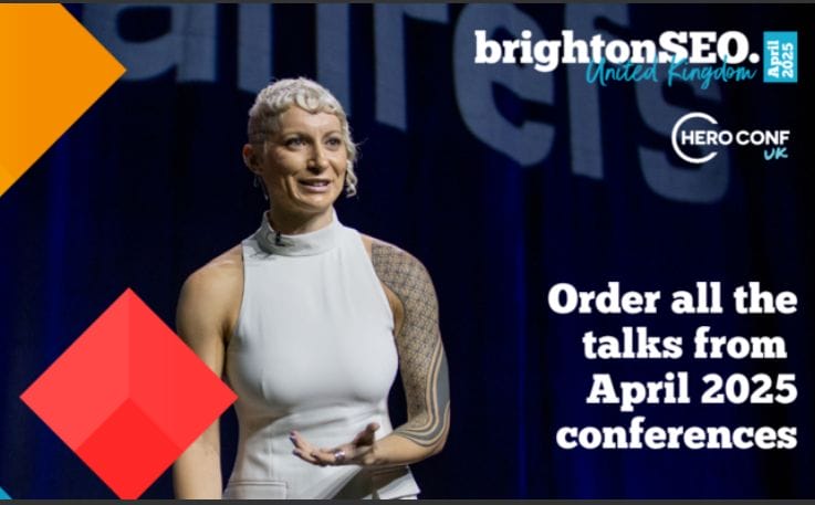 Download BrightonSEO & Hero Conf April 2025 video bundle