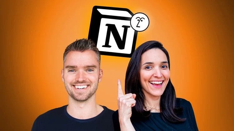 Download Notion Basics to Advanced 2025 - Databases, AI + 31 Templates