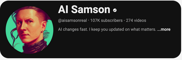 Samson Youtube Channel Link